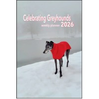 2026 Celebrating Greyhounds Weekly Desk Calendar