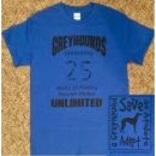 GU Celebrating 25 years - Unisex T-Shirt (Antique Royal)