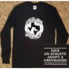 GU Graffiti Style Logo - Unisex Long Sleeve T-Shirt (Black)